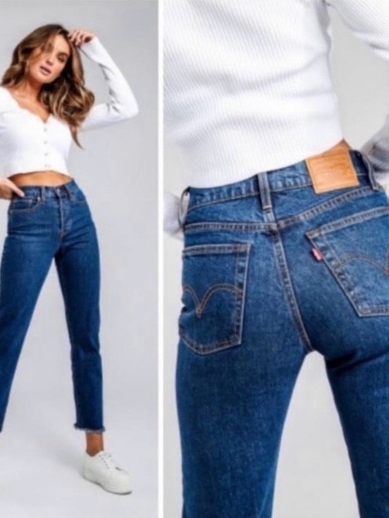Levi's Denim - Levi's Premium Wedgie Straight Button Fly Jeans 24